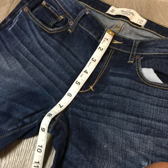 Abercrombie & Fitch NY 6R W28 L31 AF Super skinny Blue JEans - Picture 5 of 7